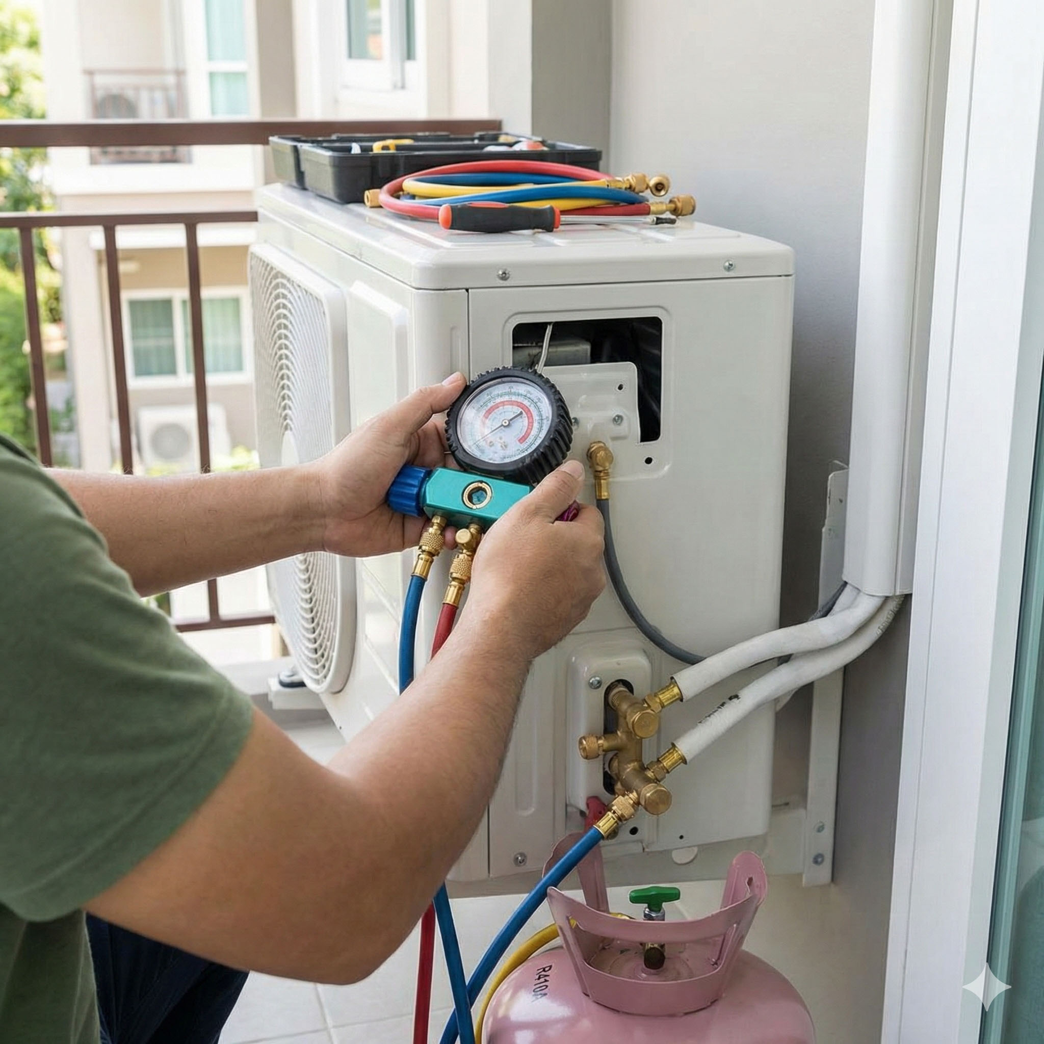 Repair and Gas Refill